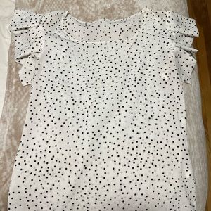 Primark, size 6 white blouse
